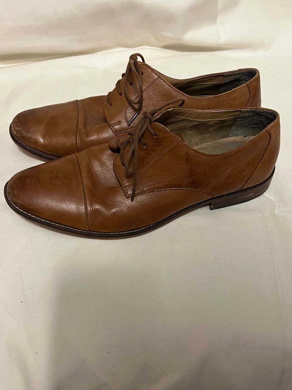 Florsheim Leather Lace-Up Dress Shoes